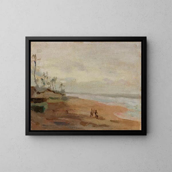 Ceylan Colombo, del viaggio in India - Jan Cybis — quadro incorniciato alla parete