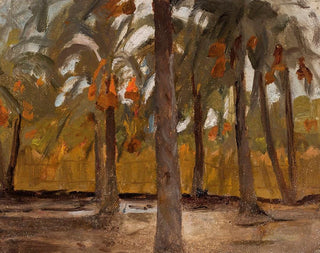 Jan Cigliski - Egyptian palm forest From the journey to Egypt.webp