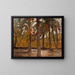 Egyptian palm forest from the Egypt trip - Jan Cybis — framed artwork on a wall