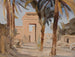 Entrance of the Karnak Temple during the Egypt trip - Jan Cybis — artwork view