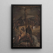 Golgotha - Jan Cybis — quadro incorniciato alla parete