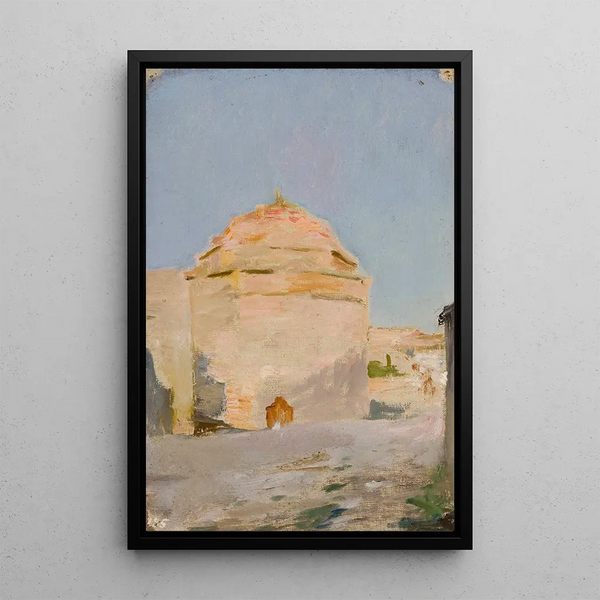 Jan Cigliski - Grave of Maria Potocka in Bakhchisaray From the journey to Crimea.webp