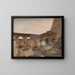 Temple de Karnak d'Amon lors du voyage en Égypte - Jan Cybis — framed artwork on a wall