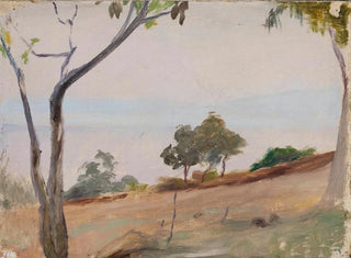 Jan Cigliski - Landscape with trees From the journey to Constantinople.webp