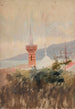 Mosque in Alupka from the Crimean journey - Jan Cybis — artwork view