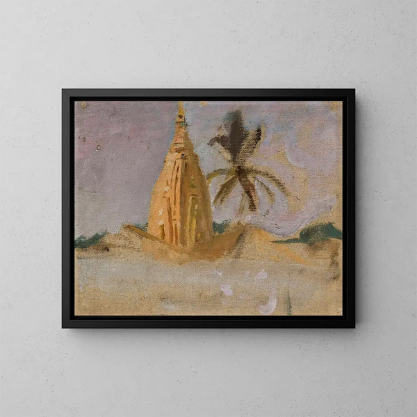 Mumbai, du voyage en Inde - Jan Cybis — gerahmtes Bild an der Wand