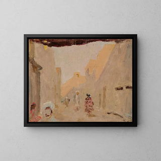 Jan Cigliski - Old Tashkent in the evening From the journey to Turkestan.webp