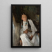 Portrait einer Mädchen - Jan Cybis — gerahmtes Bild an der Wand