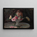 Roses - Jan Cybis — framed artwork on a wall
