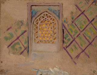 Jan Cigliski - Samarkand window From the journey to Turkestan.webp