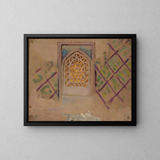 Jan Cigliski - Samarkand window From the journey to Turkestan.webp