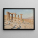 Tempio di Apollo e Monte Parnaso a Corinto Dal viaggio in Grecia - Jan Cybis — quadro incorniciato alla parete
