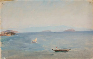 Jan Cigliski - View of the mountainous seaside From the journey to Constantinople.webp