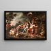 Bacchanale - Jan Cossiers — framed artwork on a wall