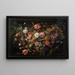 Guirlande di fiori e di frutta - Jan Davidsz de Heem — quadro incorniciato alla parete