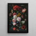 Stillleben mit Blumen in einer Glasvase - Jan Davidsz de Heem — Ansicht des Kunstwerks