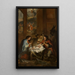 Die Geburt Christi - Jan Erasmus Quellinus — gerahmtes Bild an der Wand