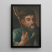 Saint Jean - Jan Fignowski — gerahmtes Bild an der Wand