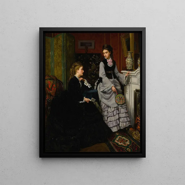 Jan Frederik Pieter Portielje - Whispered Confidence.webp
