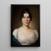 Portrait von Adelajda Lesznowska 1v Le Brun - Jan Gadyz — gerahmtes Bild an der Wand