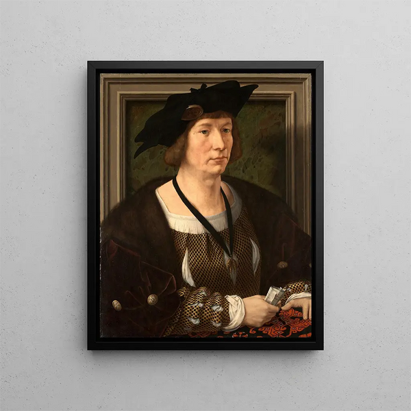 Jan Gossaert - Portrait Of Hendrik III Count Of NassauBreda.webp