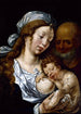 The Holy Family - Jan Gossaert — artwork view