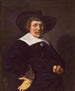 Portrait eines Mannes - Jan Hals — Ansicht des Kunstwerks