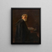 Der Maler Jacques Rosseels - Jan Hendrik Luyten — gerahmtes Bild an der Wand