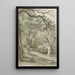 Paesaggio boschivo - Jan Hulswit — quadro incorniciato alla parete