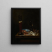 Stillleben mit Passglas - Jan Jansz van de Velde III — gerahmtes Bild an der Wand