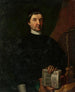Portrait eines Priesters - Jan Krzysztof Damel — Ansicht des Kunstwerks