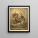 Bibel klassisch golden Pl003 - Jan Ladislaw Skora — gerahmtes Bild an der Wand