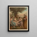 Bibel klassisch golden Pl015 - Jan Ladislaw Skora — gerahmtes Bild an der Wand