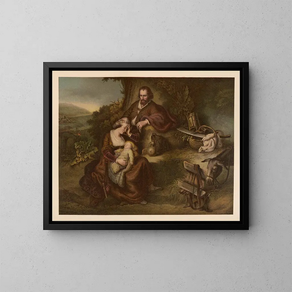 Bibbia dorata dei classici - Jan Ladislaw Skora — quadro incorniciato alla parete
