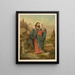 Bibel klassisch golden Pl090 - Jan Ladislaw Skora — gerahmtes Bild an der Wand