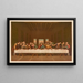 Bibel goldene der Klassiker Pl097 - Jan Ladislaw Skora — gerahmtes Bild an der Wand