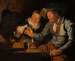 Die fünf Sinne: Das Sehen - Jan Miense Molenaer — Ansicht des Kunstwerks