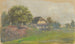 House isolated painting - Jan Nowopack — artwork view