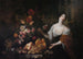 Nature morte di fiori in un parco con una donna - Jan Peter van Bredael l'Ancien — vista dell’opera