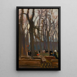 Jan Stanislawski - Fragment of the Planty Park.webp