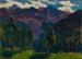 Landschaft der Tatra-Berge - Jan Stanisławski — Ansicht des Kunstwerks