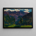Landschaft der Tatra-Berge - Jan Stanisławski — gerahmtes Bild an der Wand