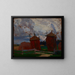 Ricks lituaniens - Jan Stanisławski — quadro incorniciato alla parete