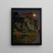 Mond - Jan Stanisławski — gerahmtes Bild an der Wand