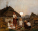 Abendessen - Jan Stanisławski — Ansicht des Kunstwerks