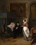 Die Arztbesuch - Jan Steen — Ansicht des Kunstwerks