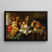 La Fête de la douzième nuit - Jan Steen — gerahmtes Bild an der Wand