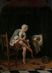 Frau bei ihrer Toilette - Jan Steen — Ansicht des Kunstwerks