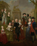 Portrait de Theodorus Bisdom van Vliet et de sa famille - Jan Stolker — Ansicht des Kunstwerks