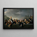 ritratti degli abitanti all'ospedale Saint-Job a Utrecht - Jan van Bijlert — quadro incorniciato alla parete